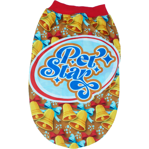 Chaleco Pet Star Mostaza