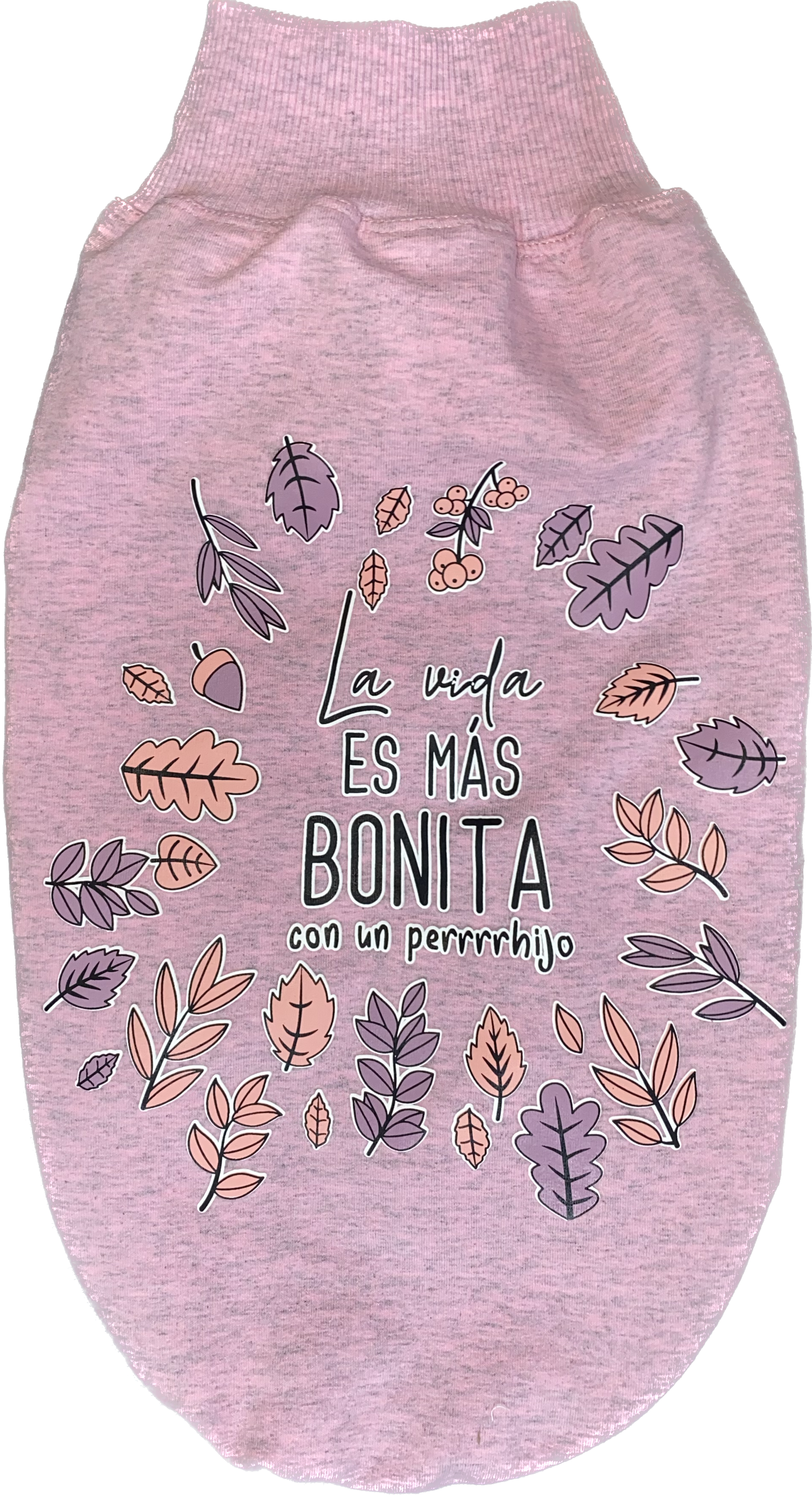 Chaleco Perrhijo Rosa Jaspe