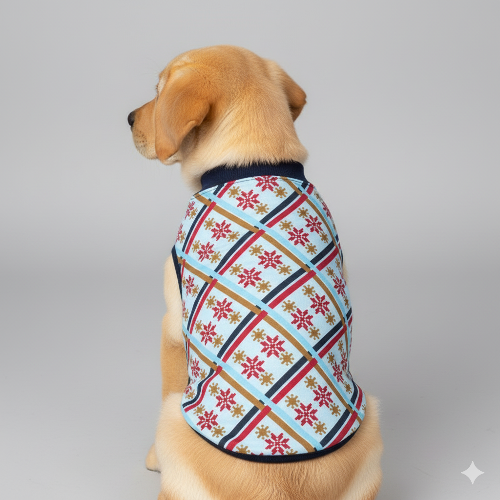 Chaleco Rombos Blanco