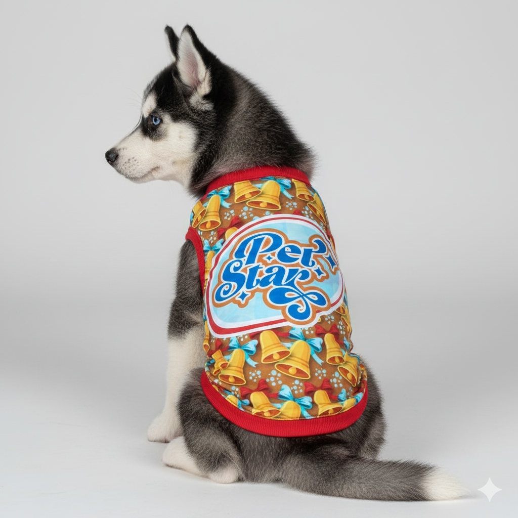 Chaleco Pet Star Mostaza