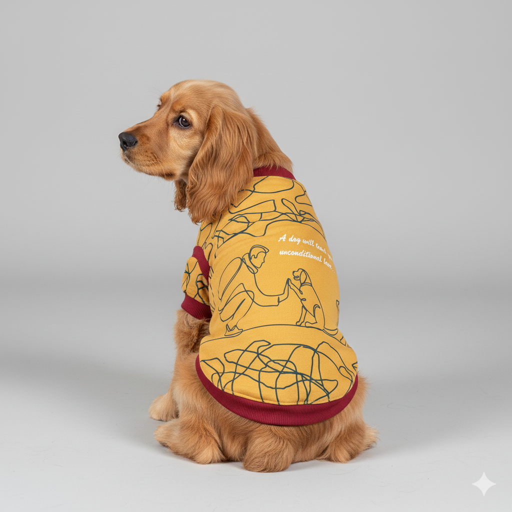 Chaleco Inconditional Love Mostaza